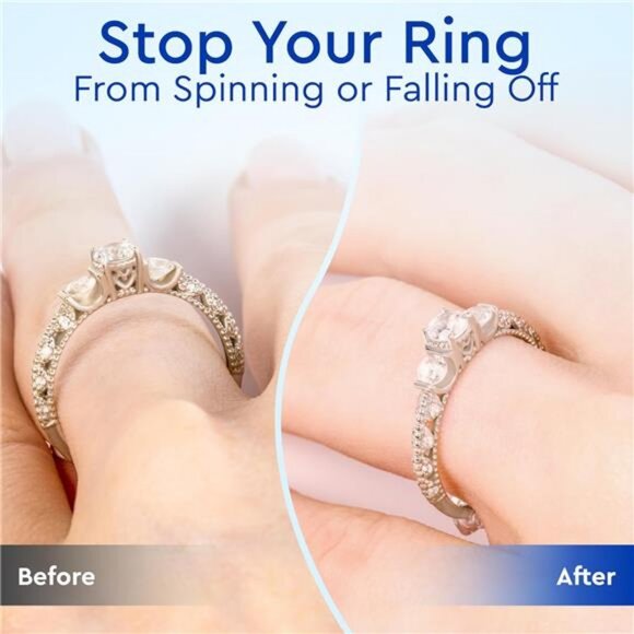 Ring Sizer Adjuster for Loose Rings 12 Pk, Guards, Spacers & Tightener UP to 6mm - Picture 5 of 8